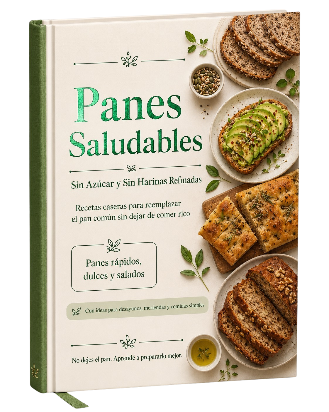 Portada del ebook Panes Saludables